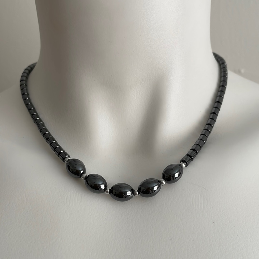 Hematite necklace